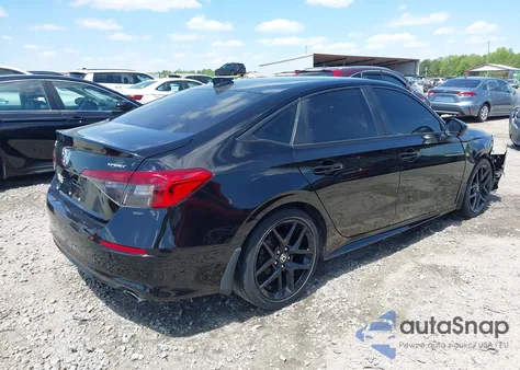 2023 Honda Civic Sport из США, поврежденный, VIN 2HGFE2F50PH548789